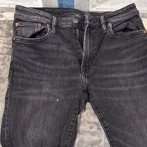 American Eagle Outfitters Men's Dark Gray Slim Jeans